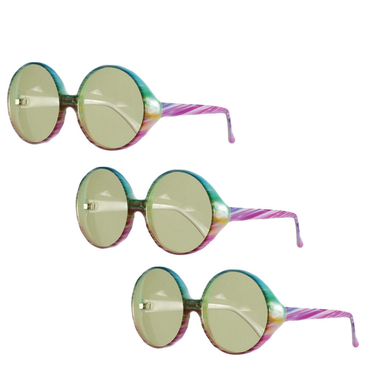 Adults Hippie Glasses – 1 Pair