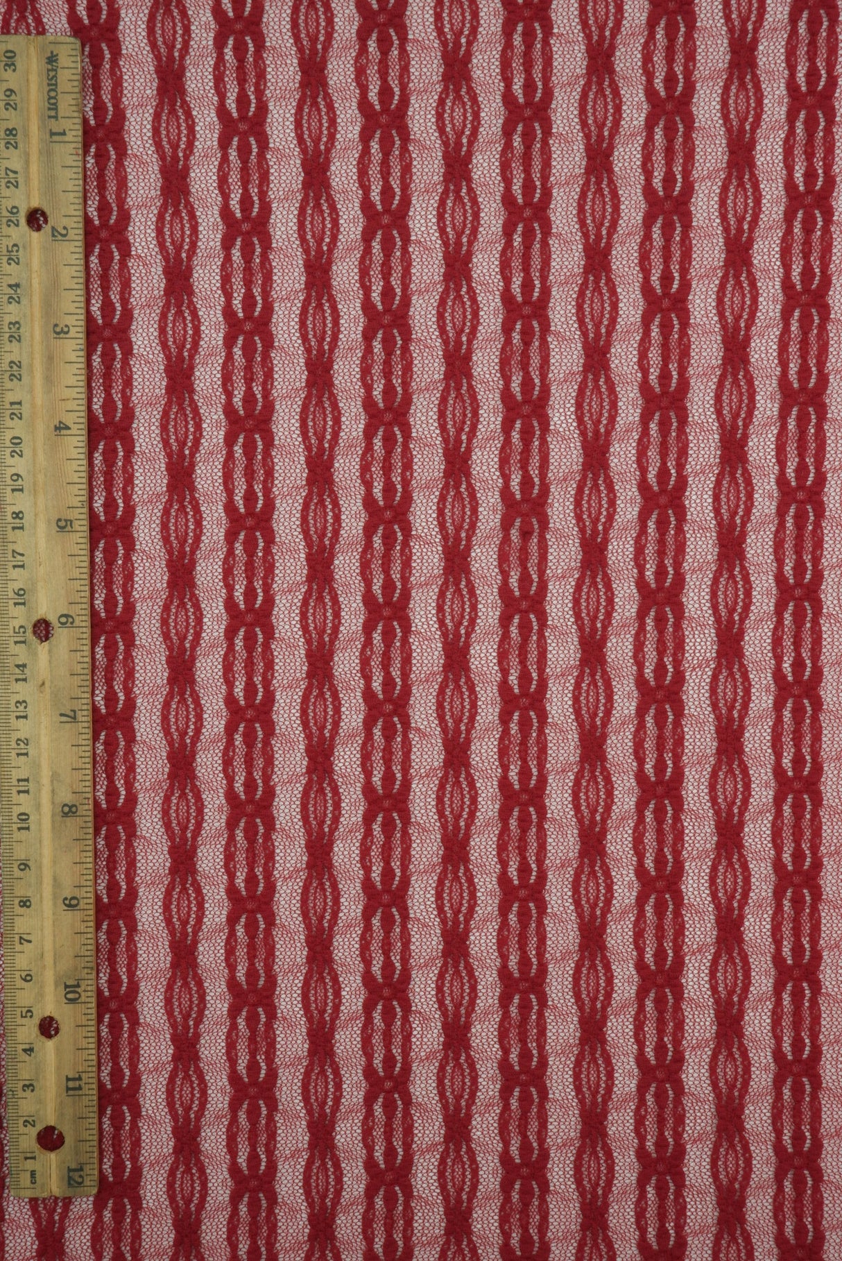 Ditsy Flower Stripe Nylon Spandex Lace