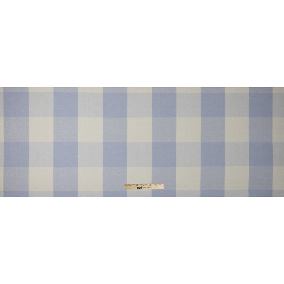 Wisteria Buffalo Checked Cotton Woven