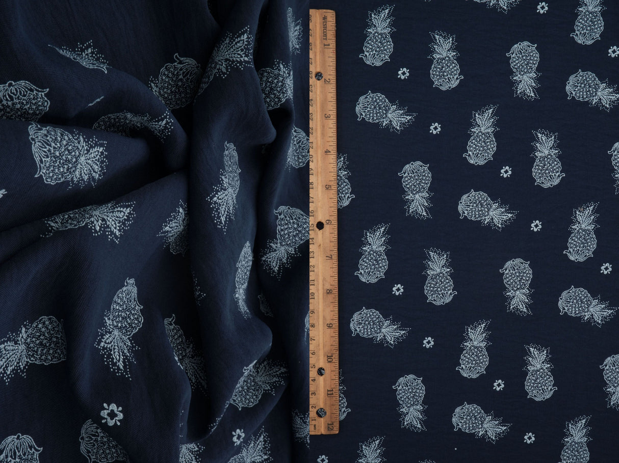 Printed Airflow Woven Pineapple Puff Fabric