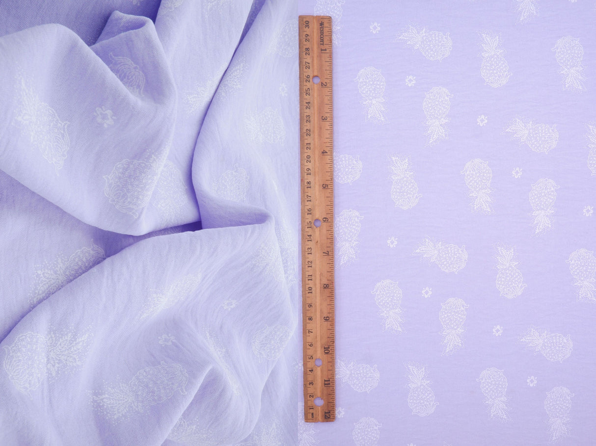 Printed Airflow Woven Pineapple Puff Fabric