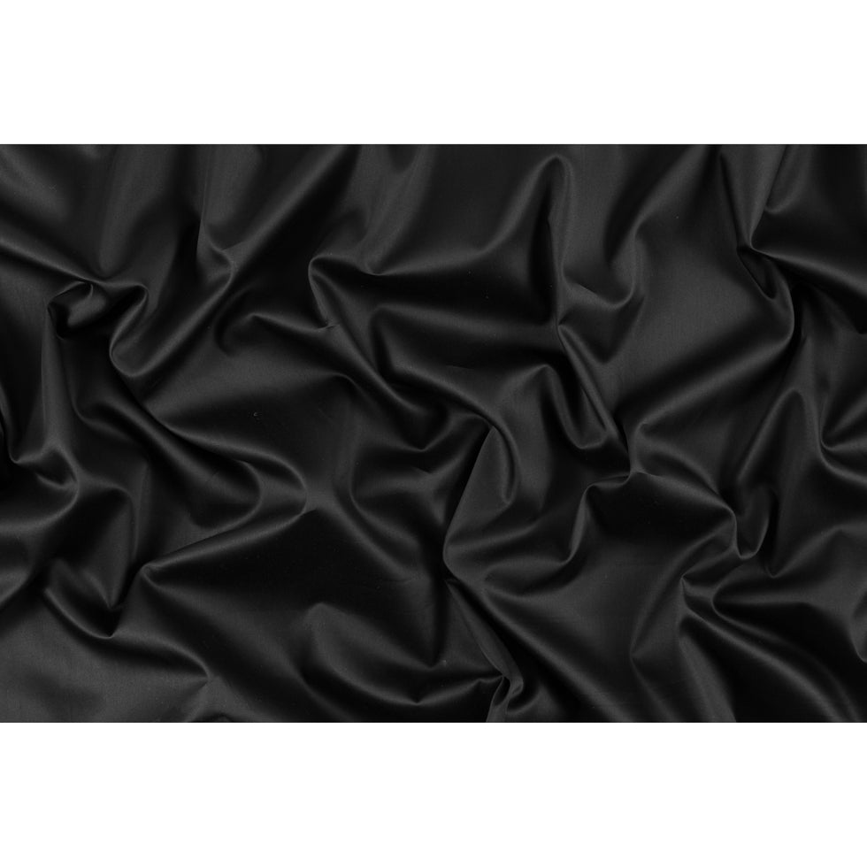Egyptian Cotton Shirting - Black - Giza Collection