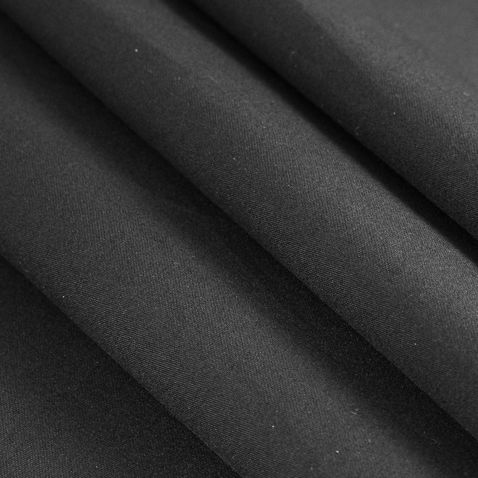 Egyptian Cotton Shirting - Black - Giza Collection
