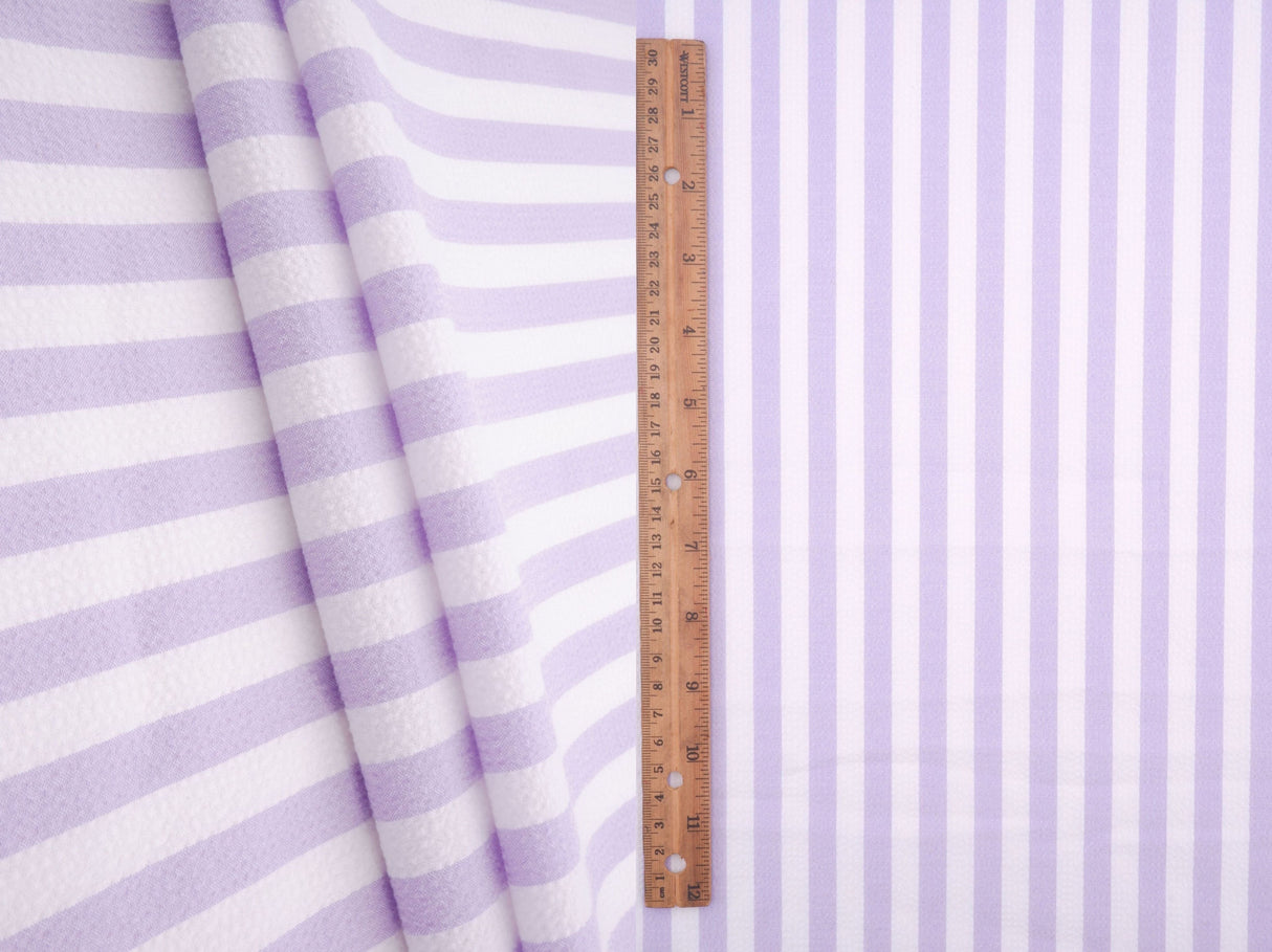 Seersucker Stripe Woven Fabric