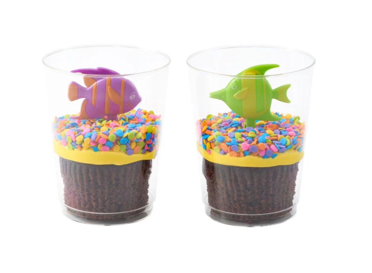 Sealife Friends Cupcake Cake Decorating Rings 12 set