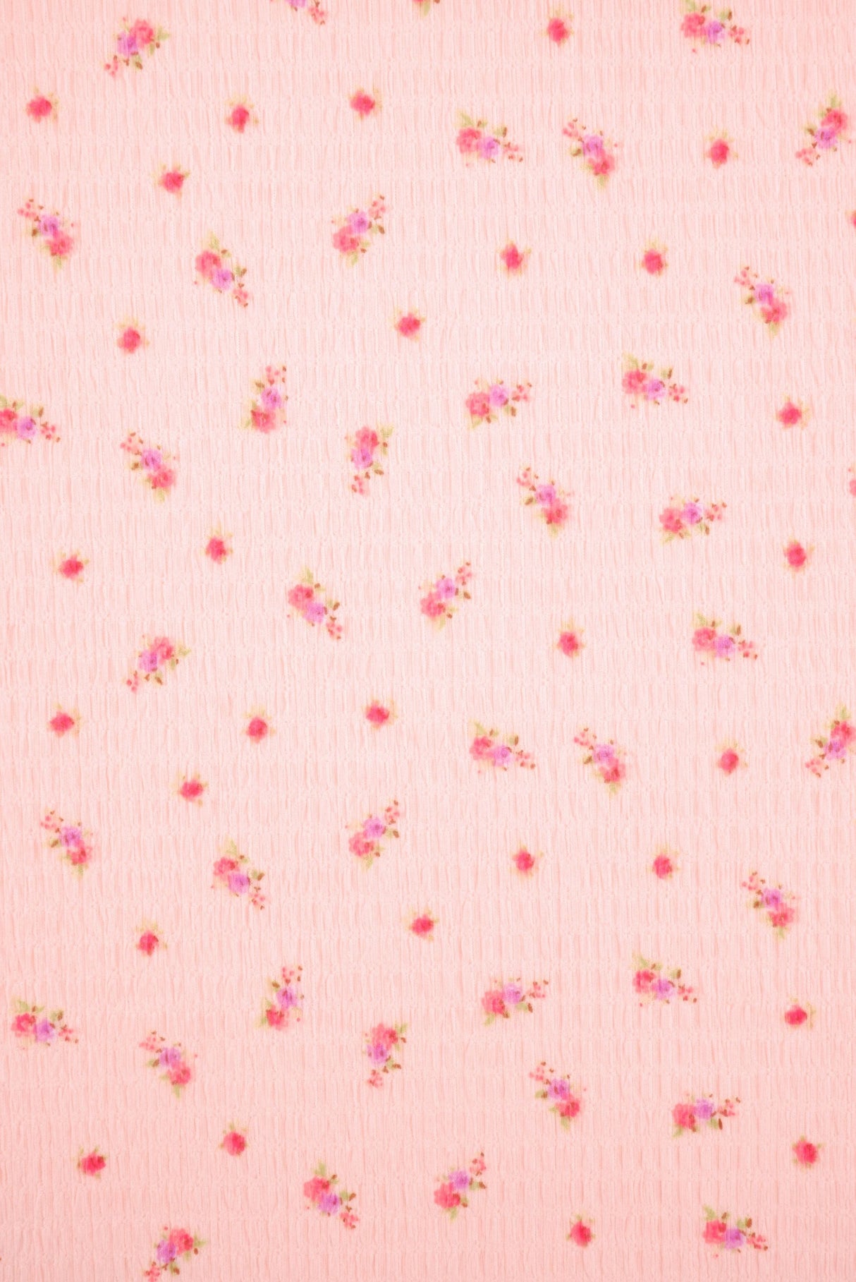 Ditsy Crinkle Crepe Print Crepe Fabric