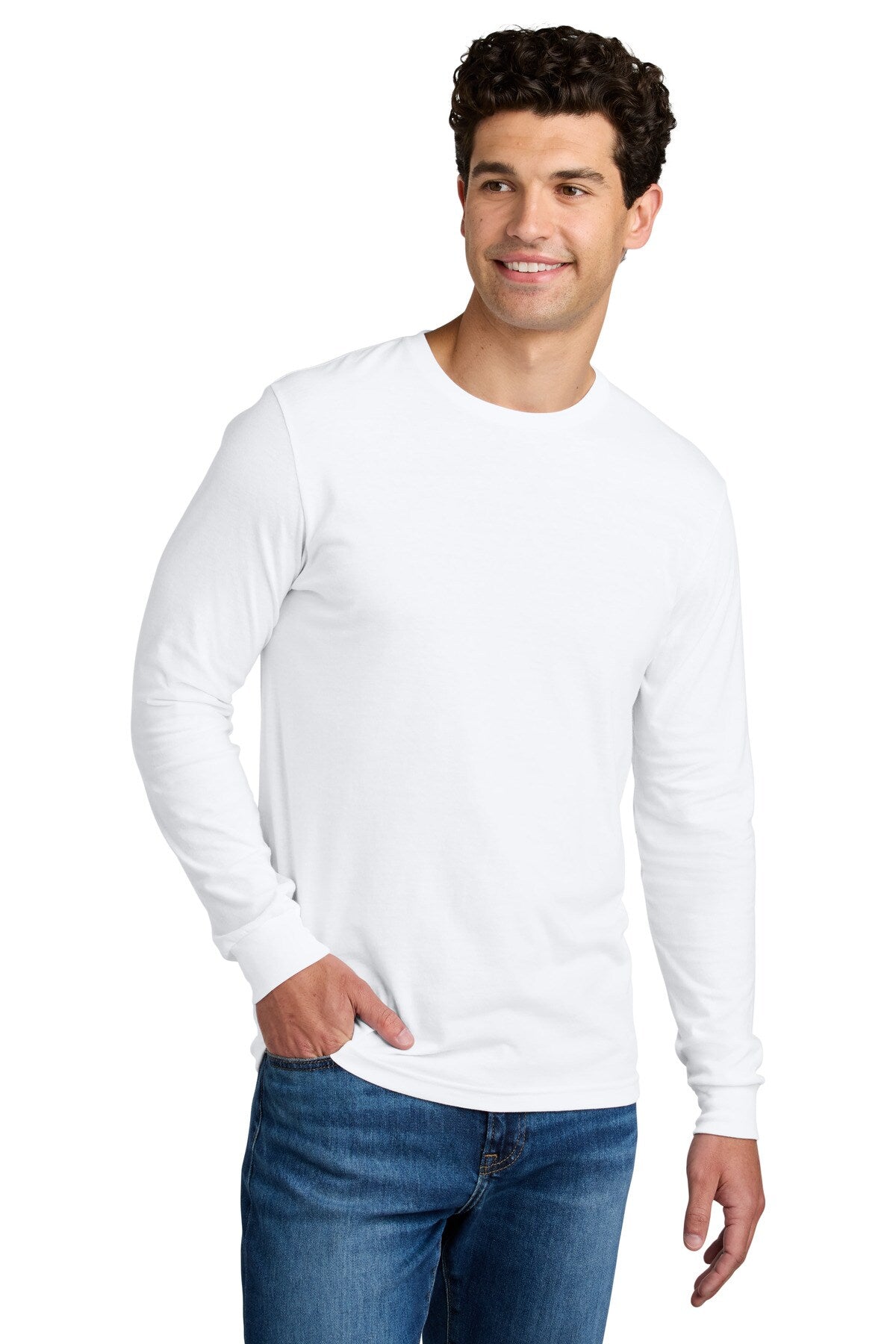 Gildan® Softstyle CVC Long Sleeve Tee