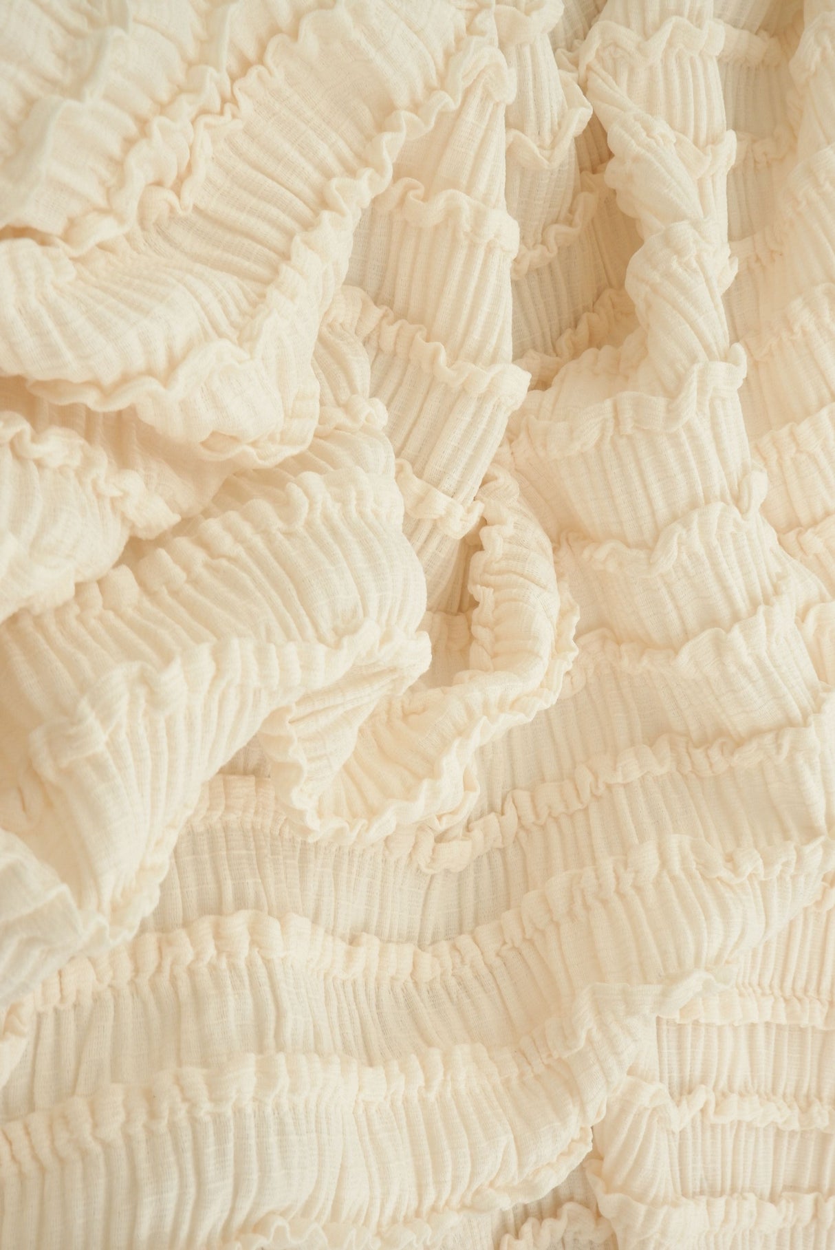 Crinkle Jacquard Knit Fabric