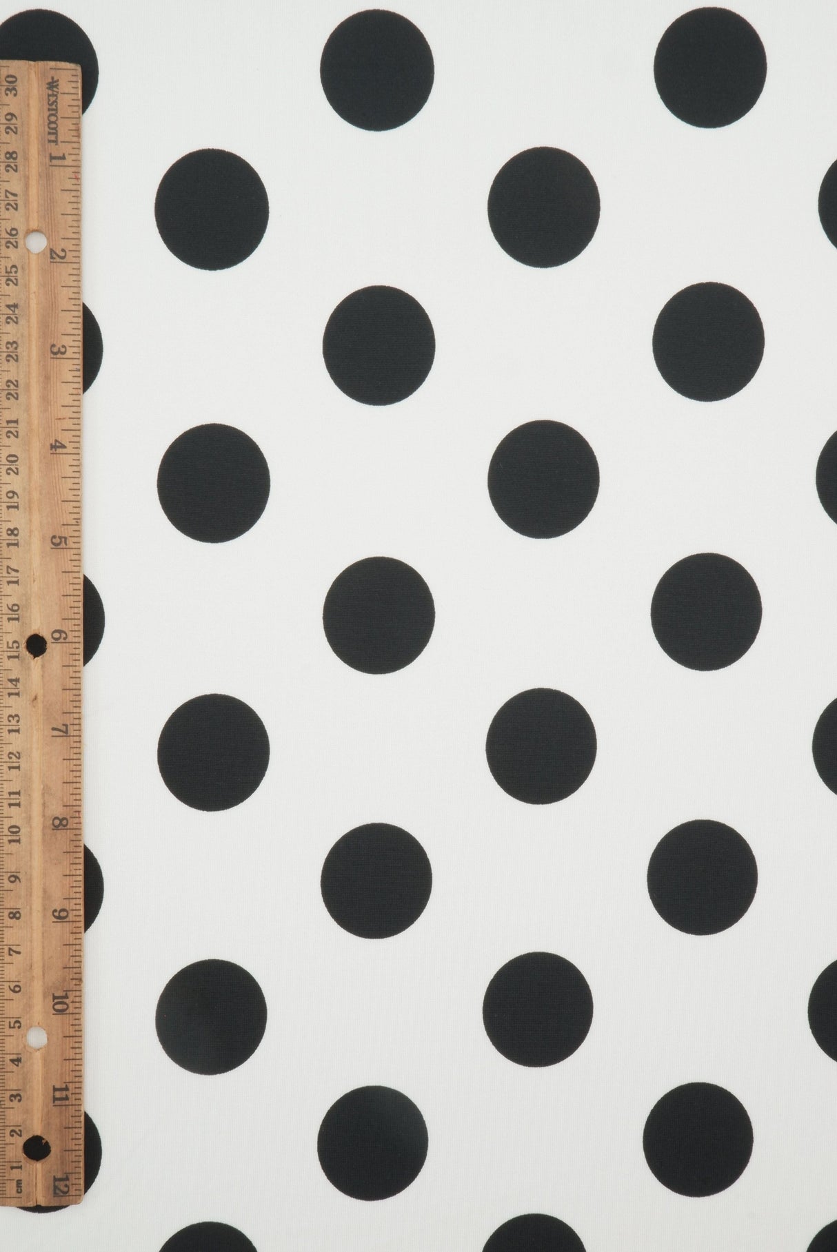 Polka Dot DTY Knit Fabric