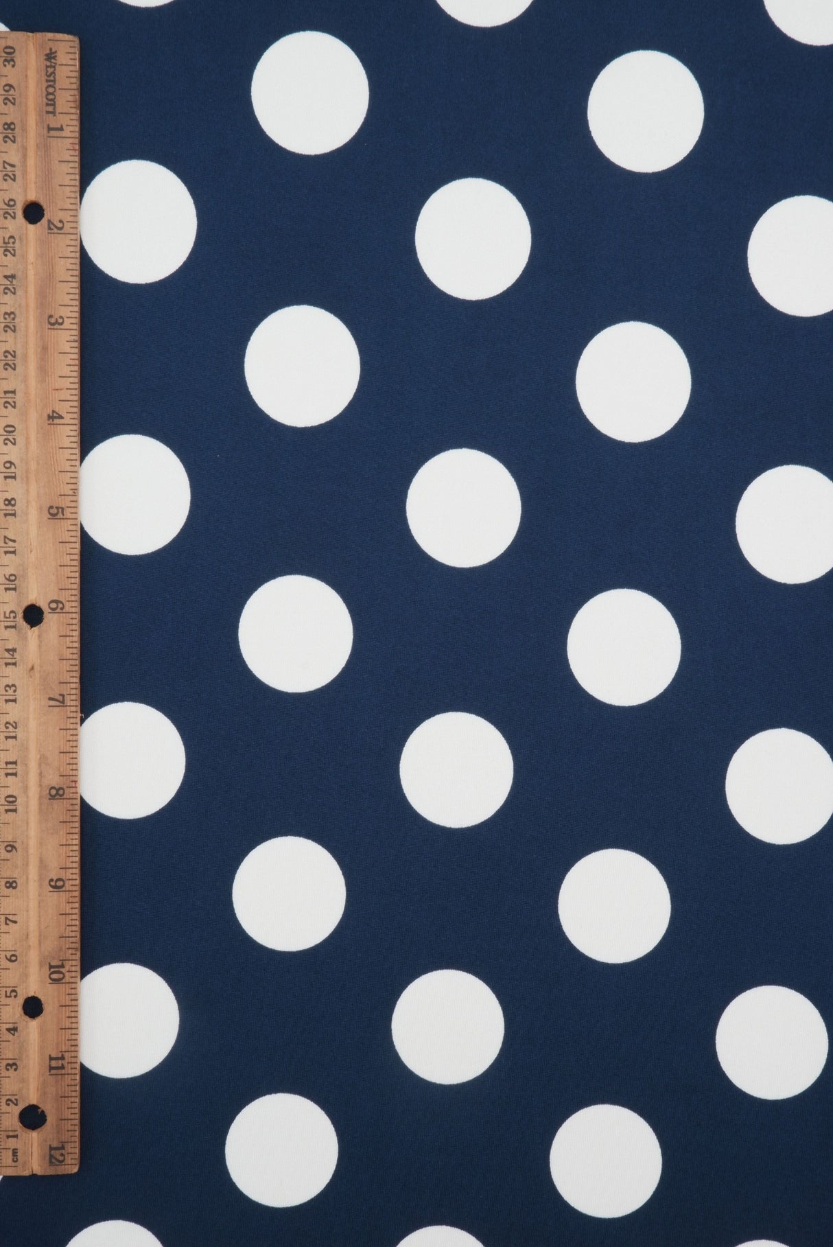 Polka Dot DTY Knit Fabric