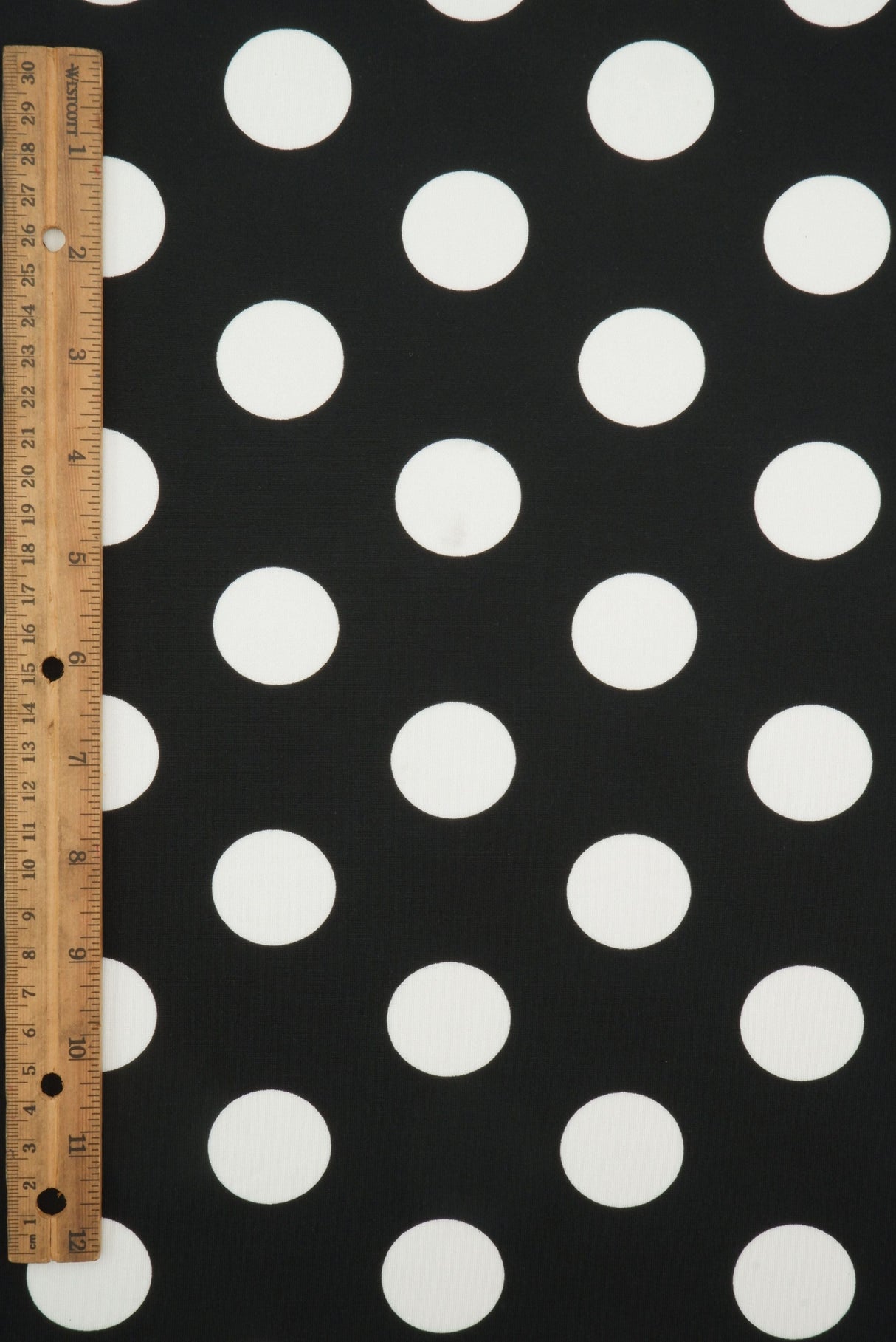 Polka Dot DTY Knit Fabric