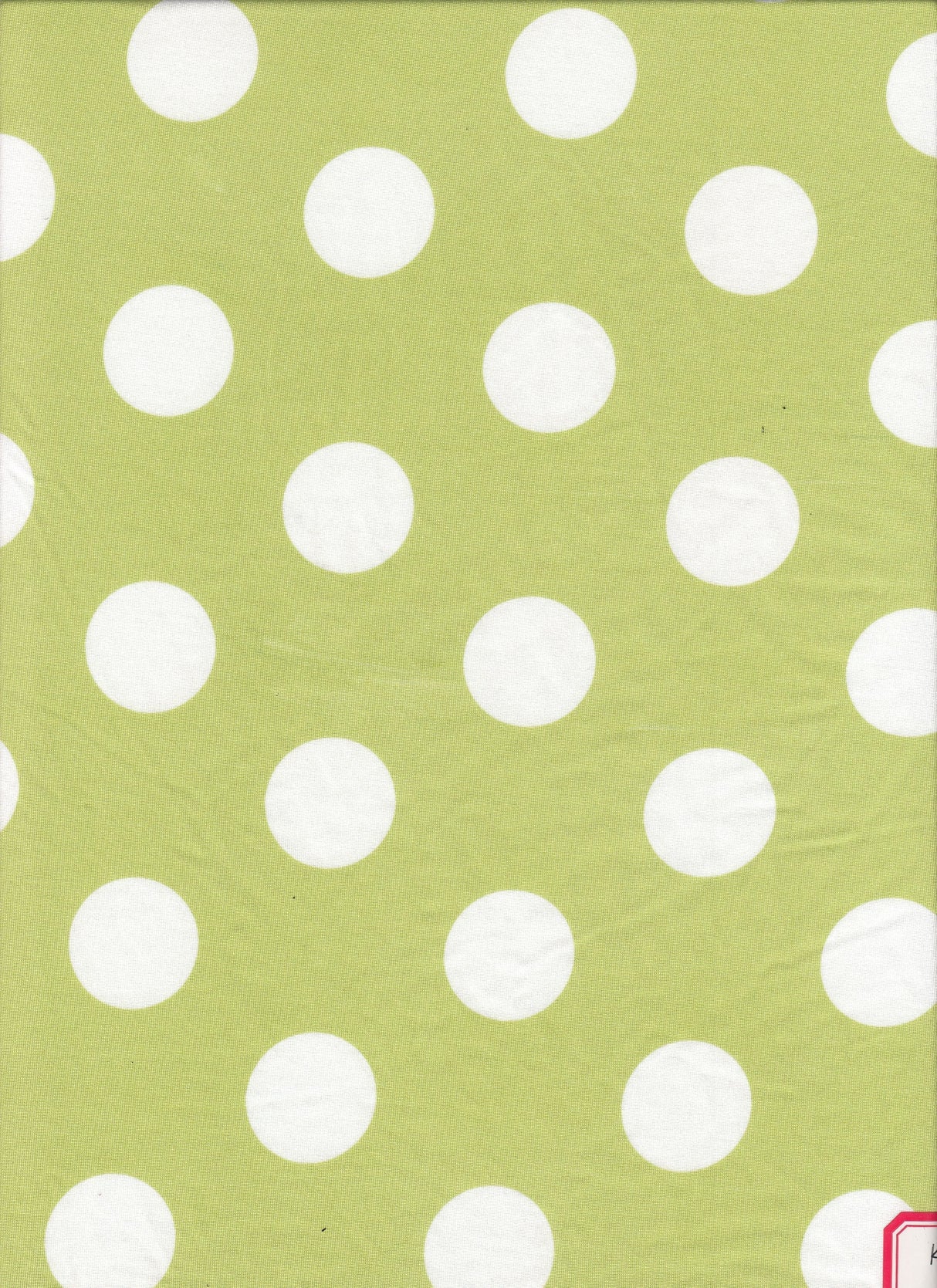 Polka Dot DTY Knit Fabric