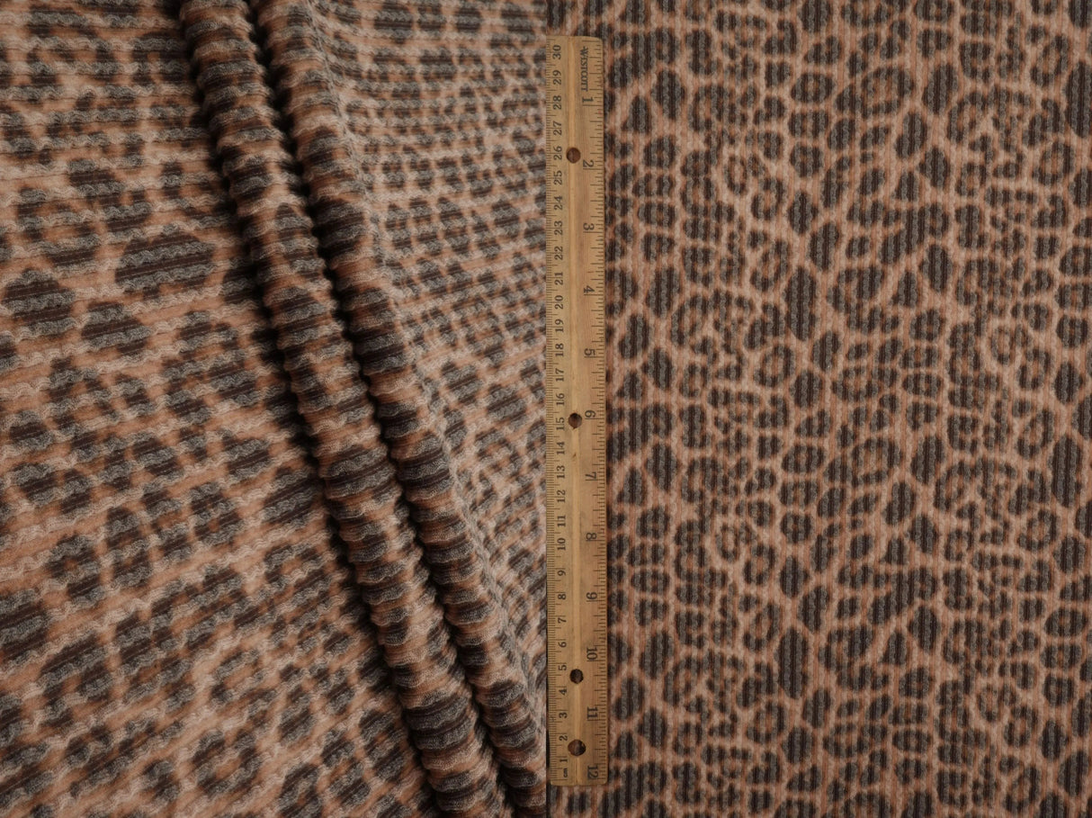 Double Knit Digital Animal Print Fabric 56/57" Wide Soft Stretchy Polyester Rayon Spandex