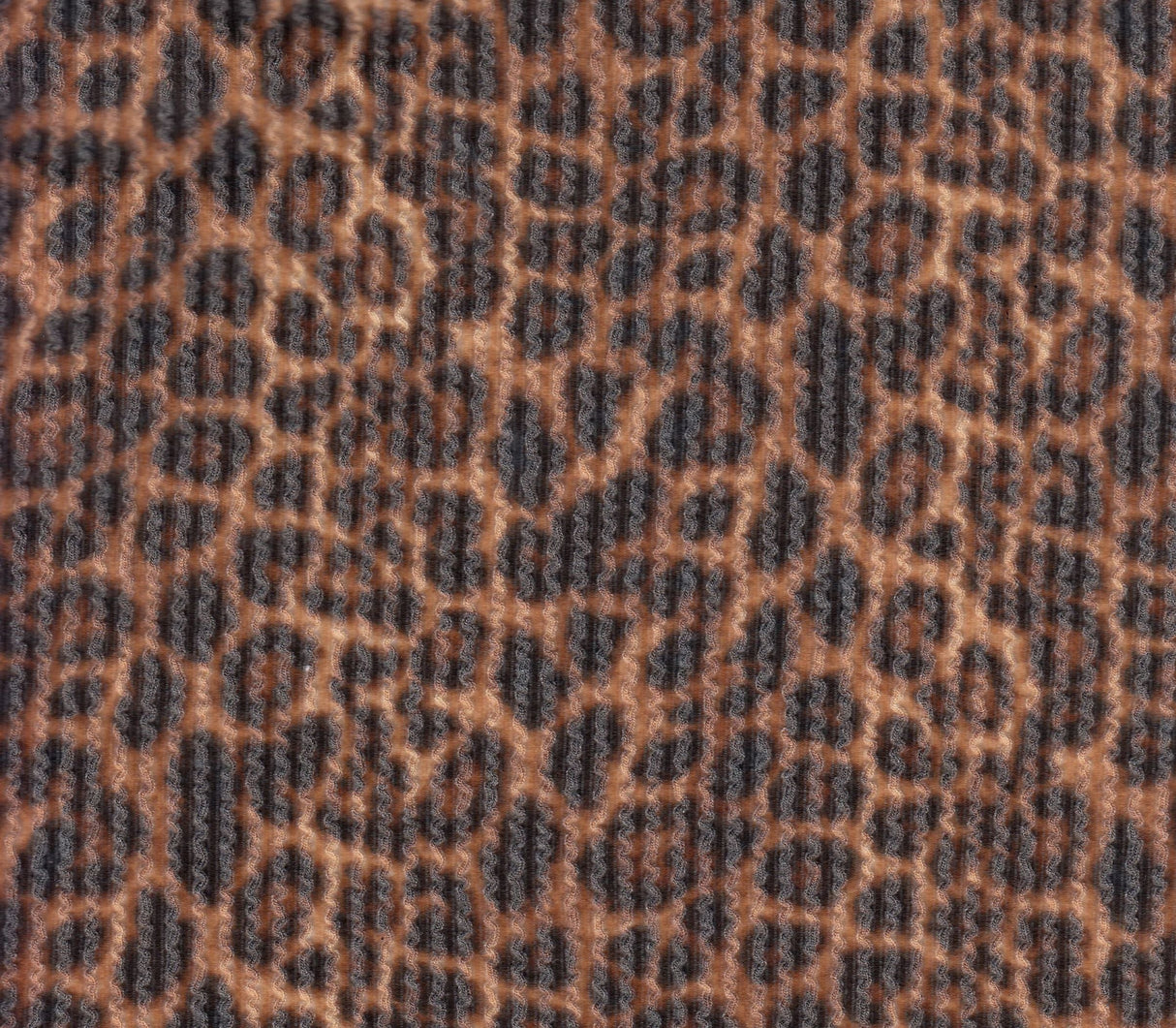 Double Knit Camel Animal Print