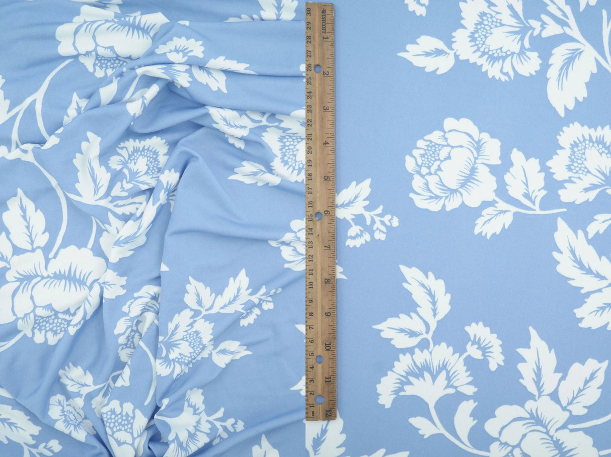 Floral DTY Knit Fabric