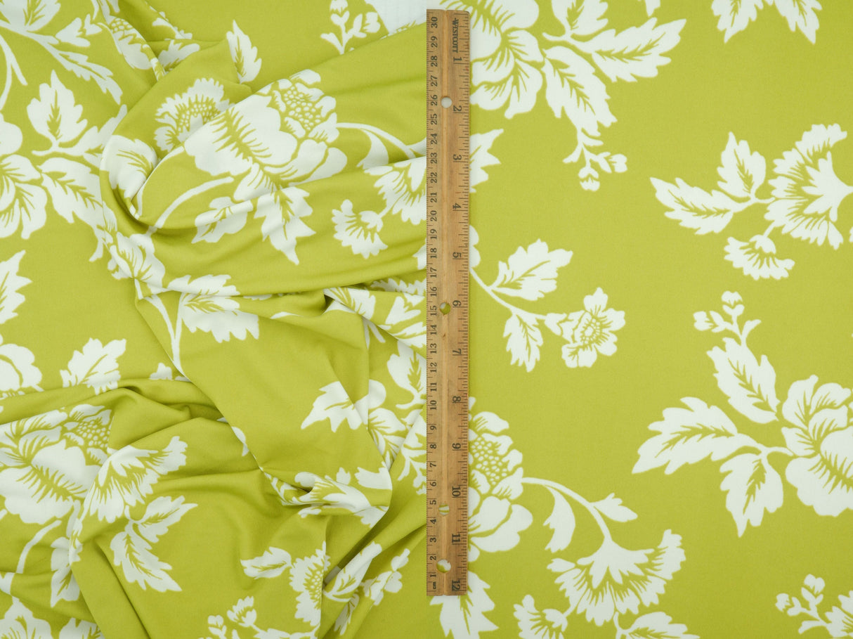 Floral DTY Knit Fabric
