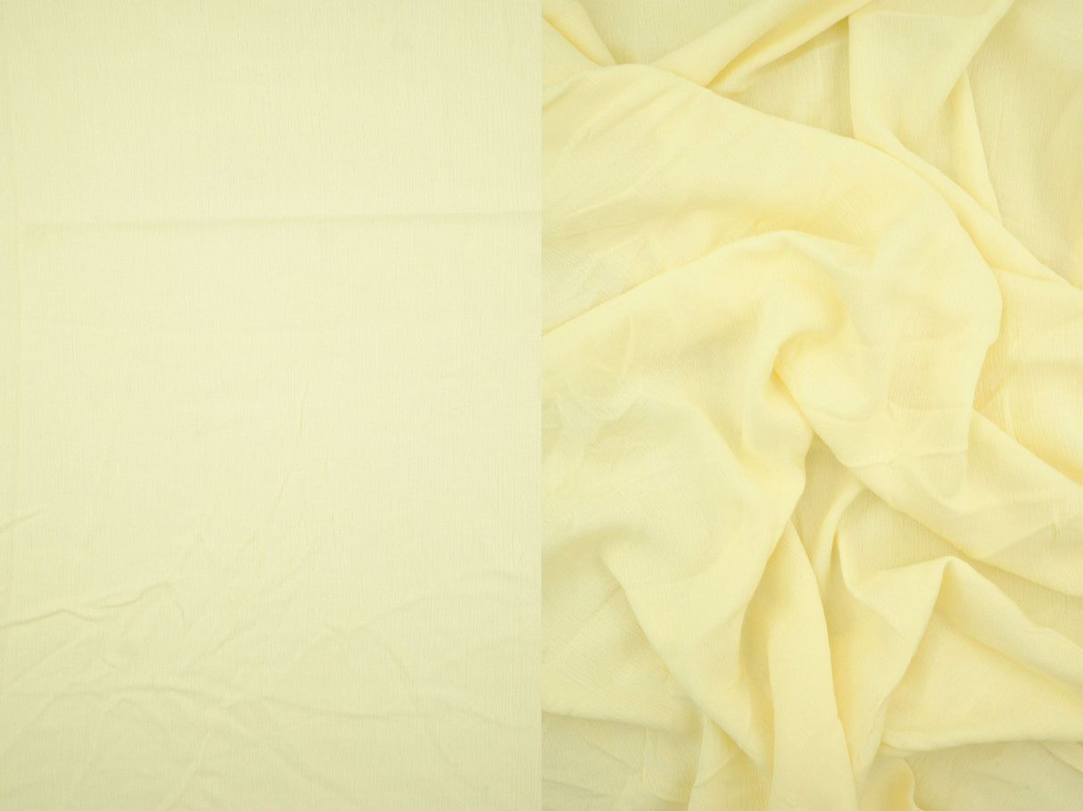 Rayon Crepon Woven Solid Fabric