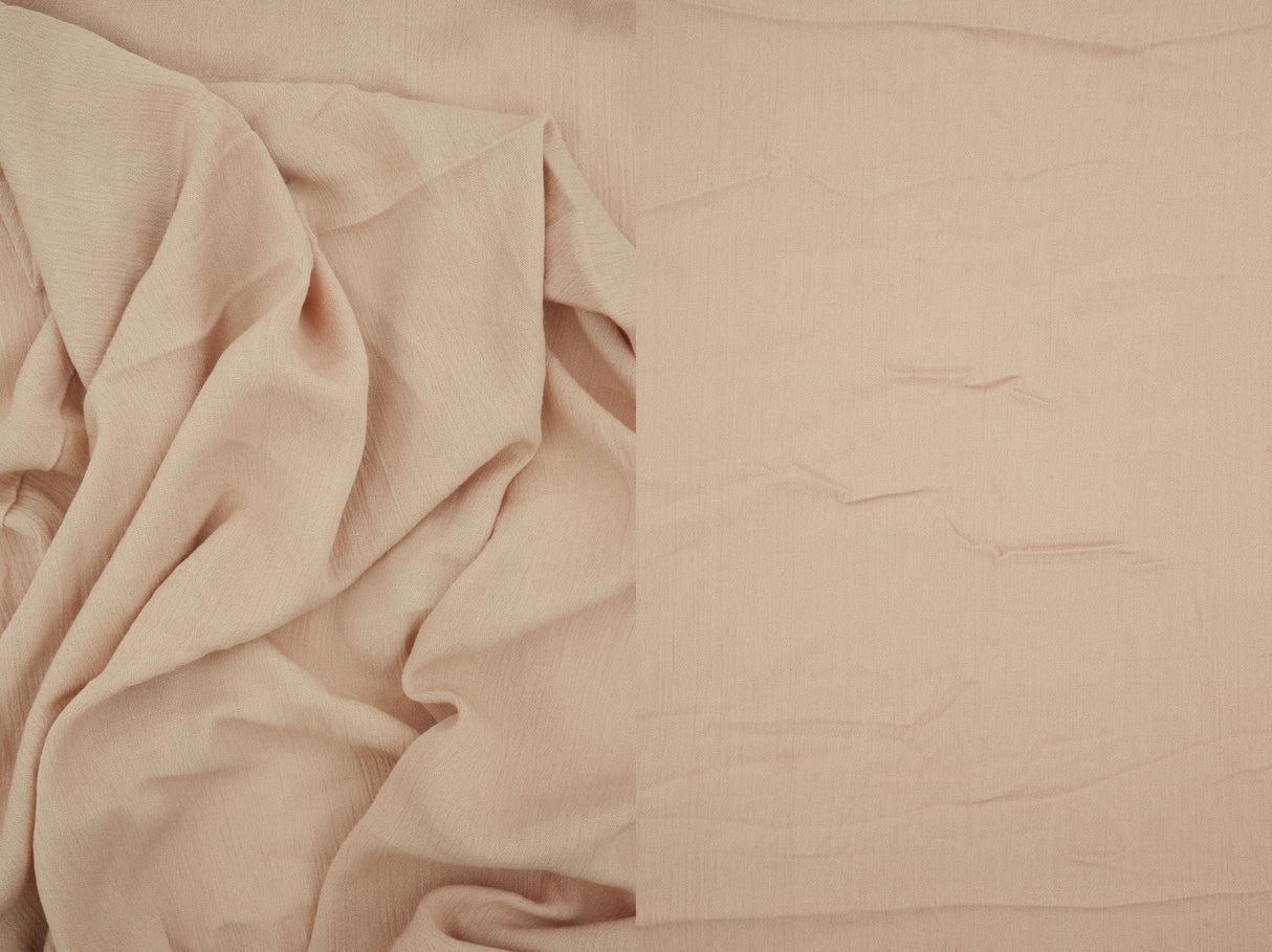 Rayon Crepon Woven Solid Fabric