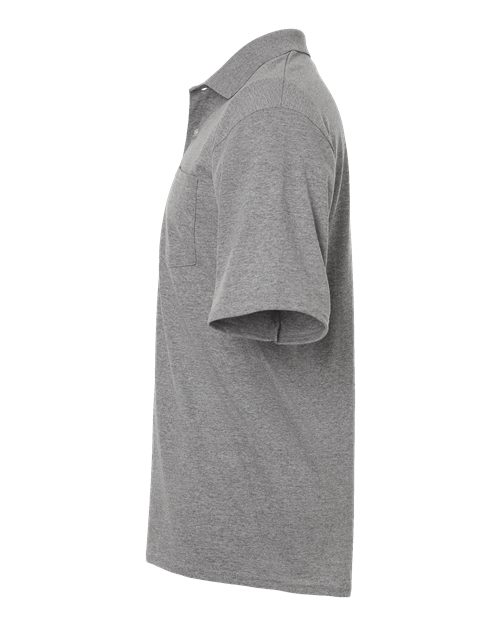 JERZEES Men's Dri-Power Polo with Pocket