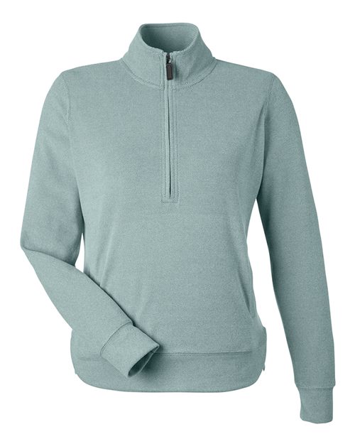 J. America Women's Element Fleece Quarter-Zip Sweatshirt