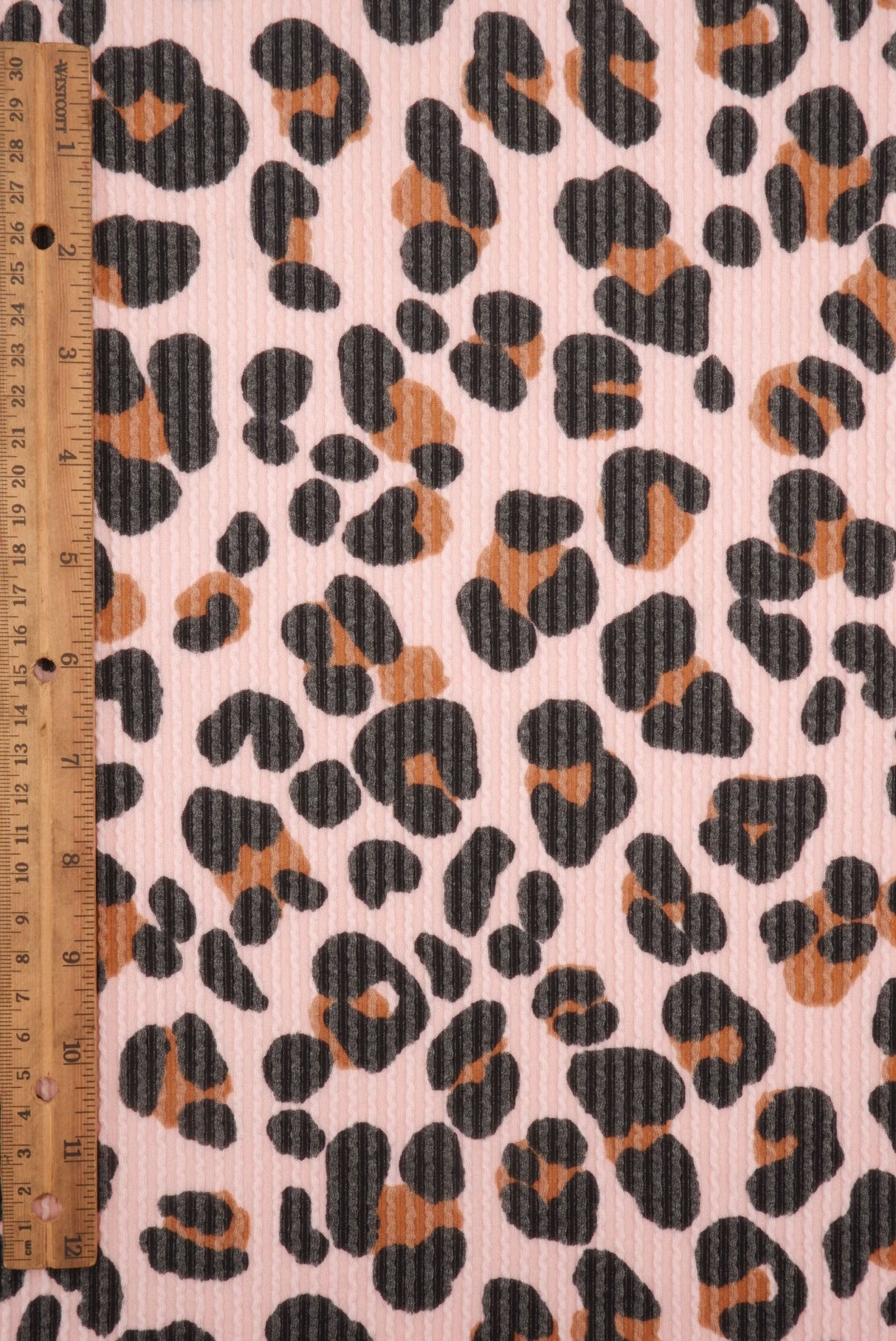 Double Knit Leopard Animal Print