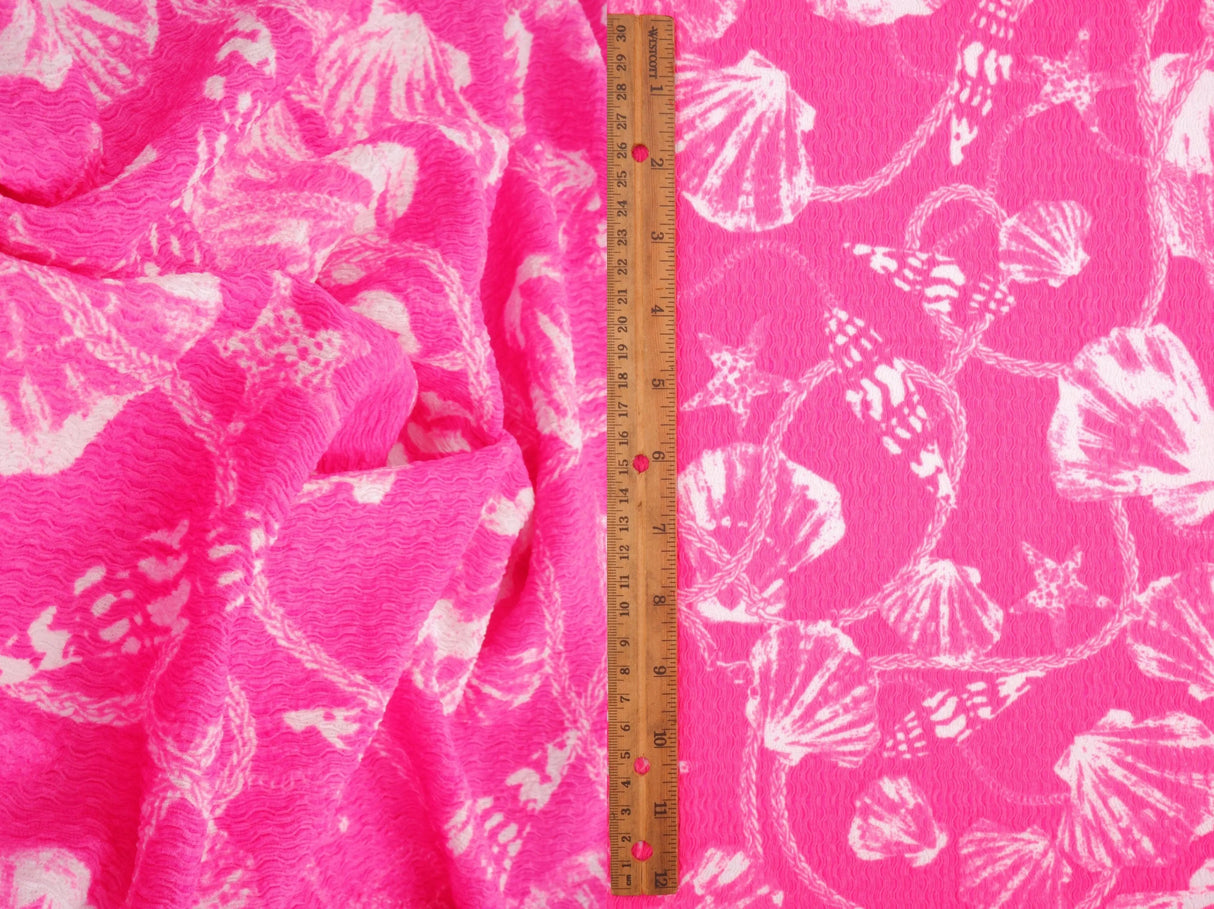 Missoni Texture Crepe Shell Print Knit Fabric 58/60" Wide