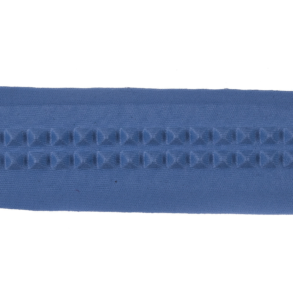 Italian Lilac Stud Embossed Double Knit Trim - 1"