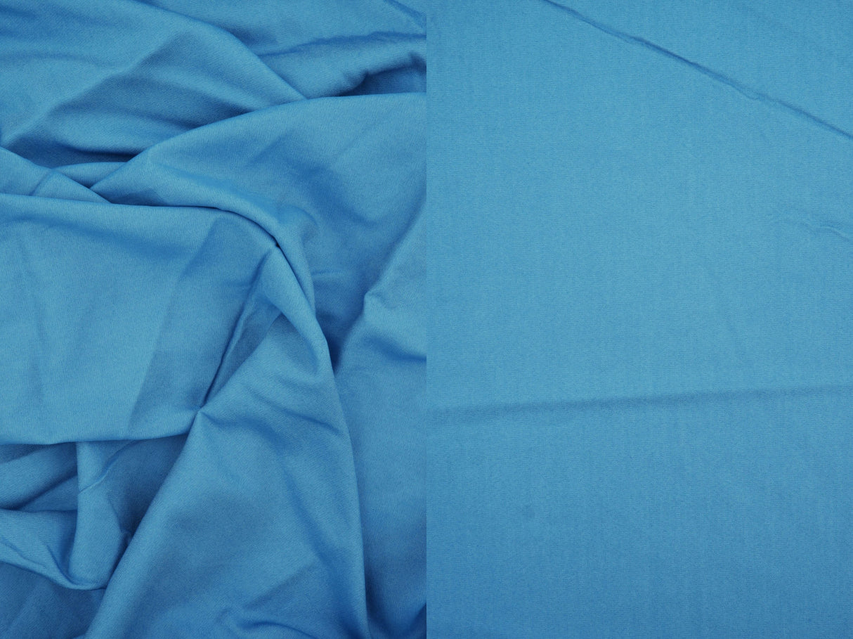 Chambray Woven Fabric Denim Blue