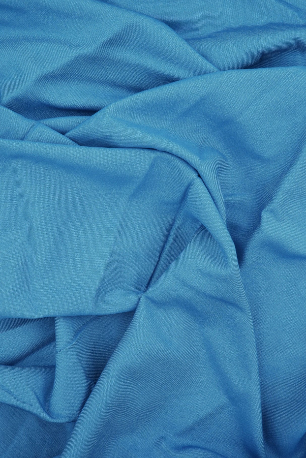 Chambray Woven Fabric Denim Blue