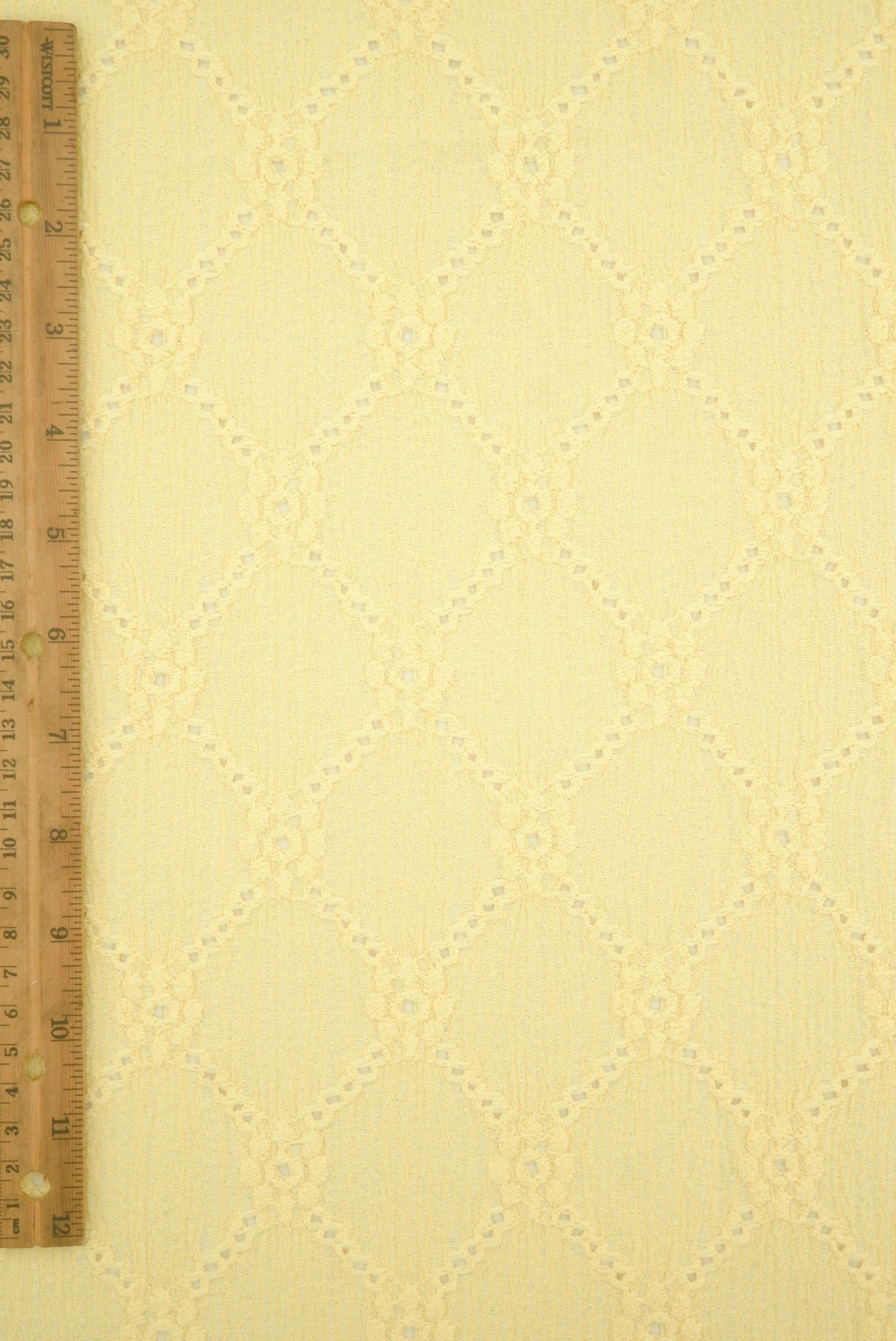 Floral Knit Jacquard Lace