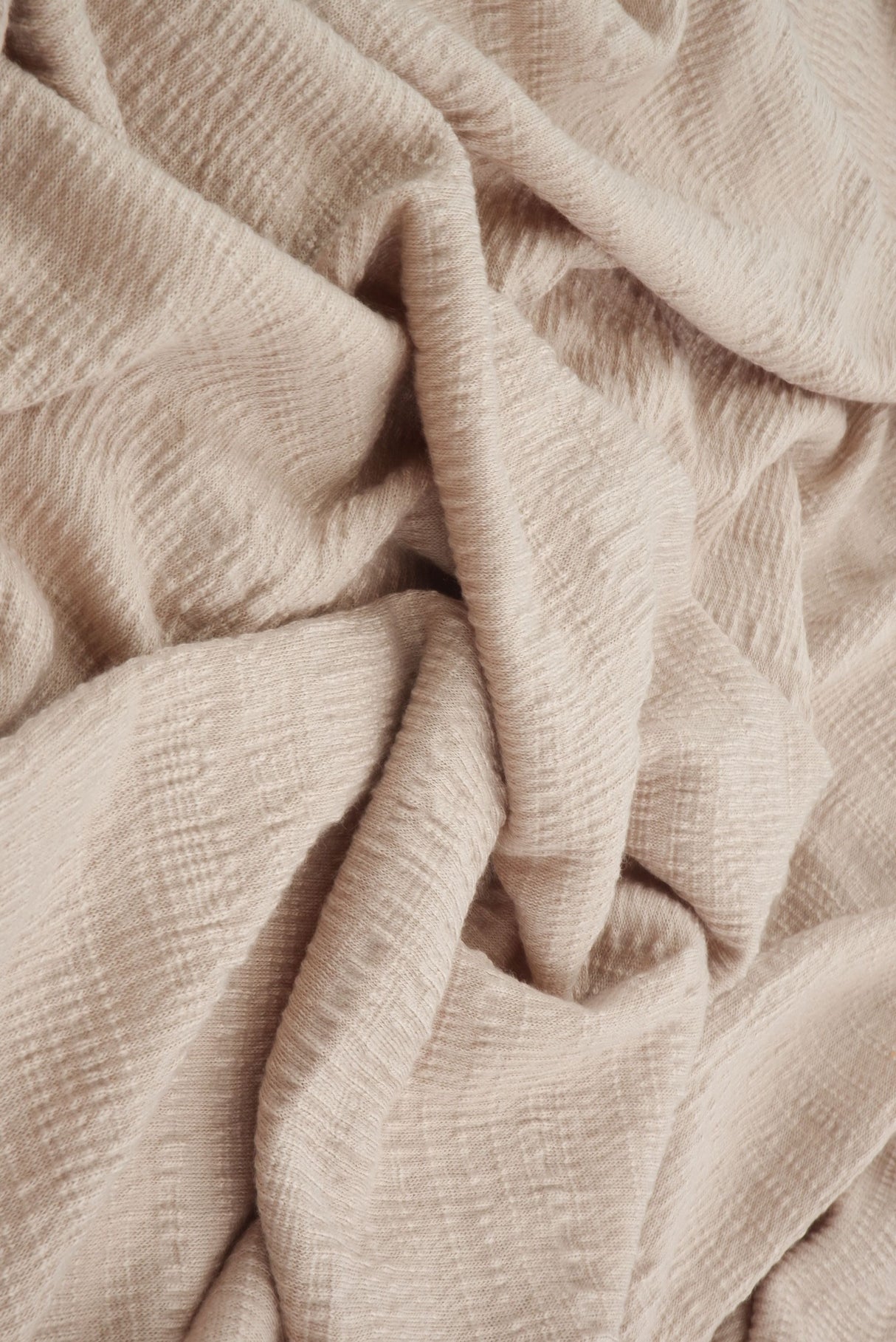 Gauze Knit Solid Fabric