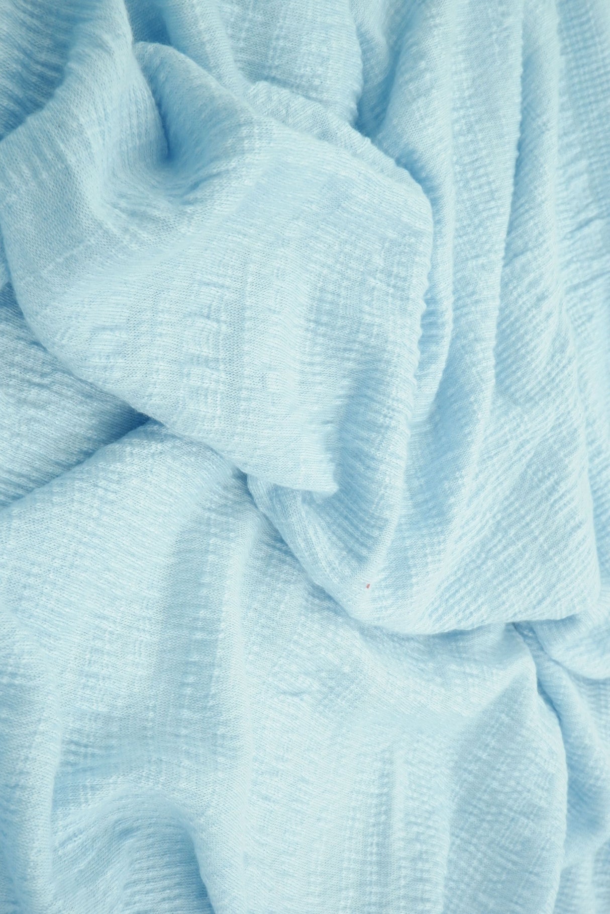 Gauze Knit Solid Fabric