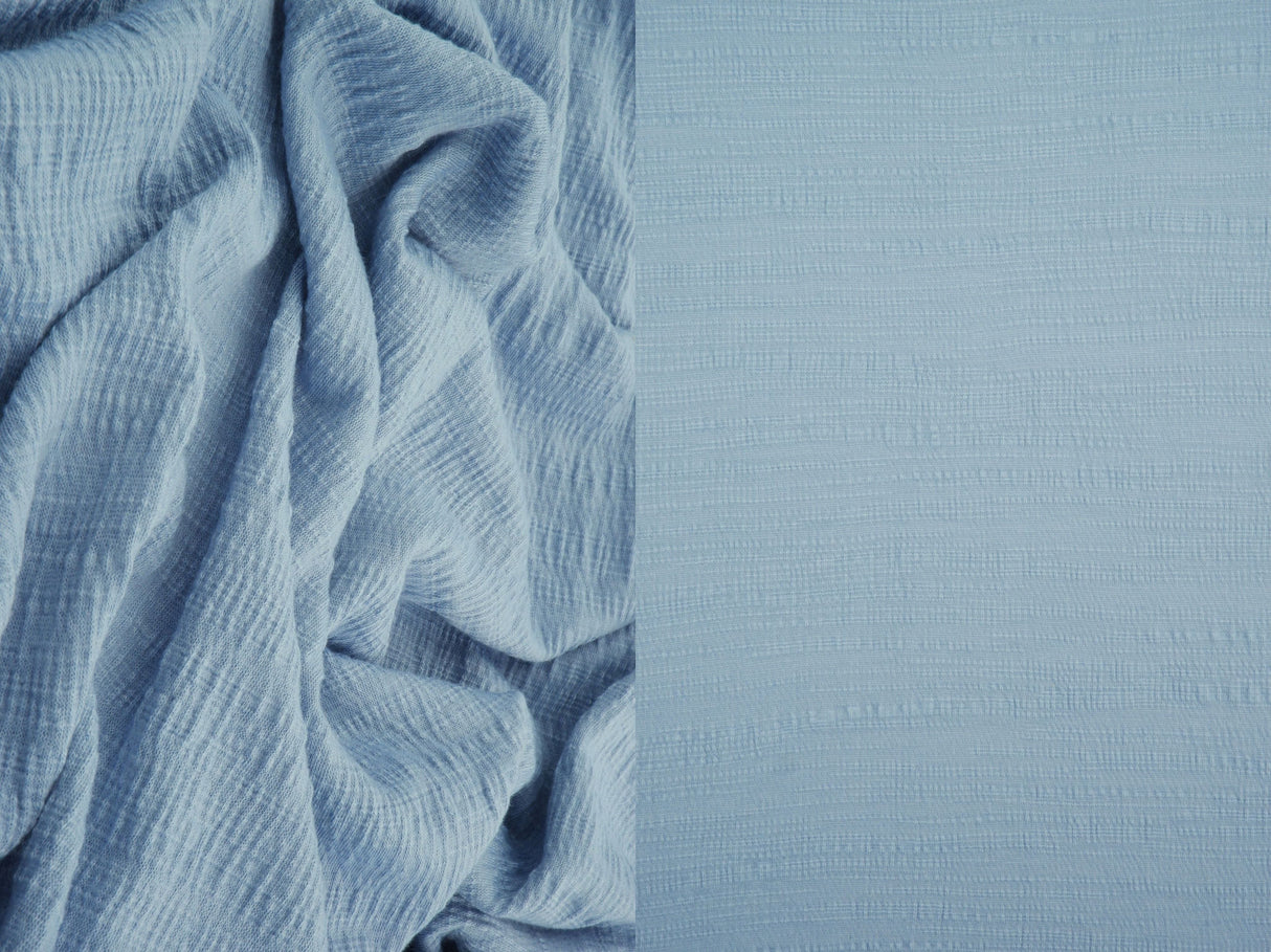 Gauze Knit Solid Fabric