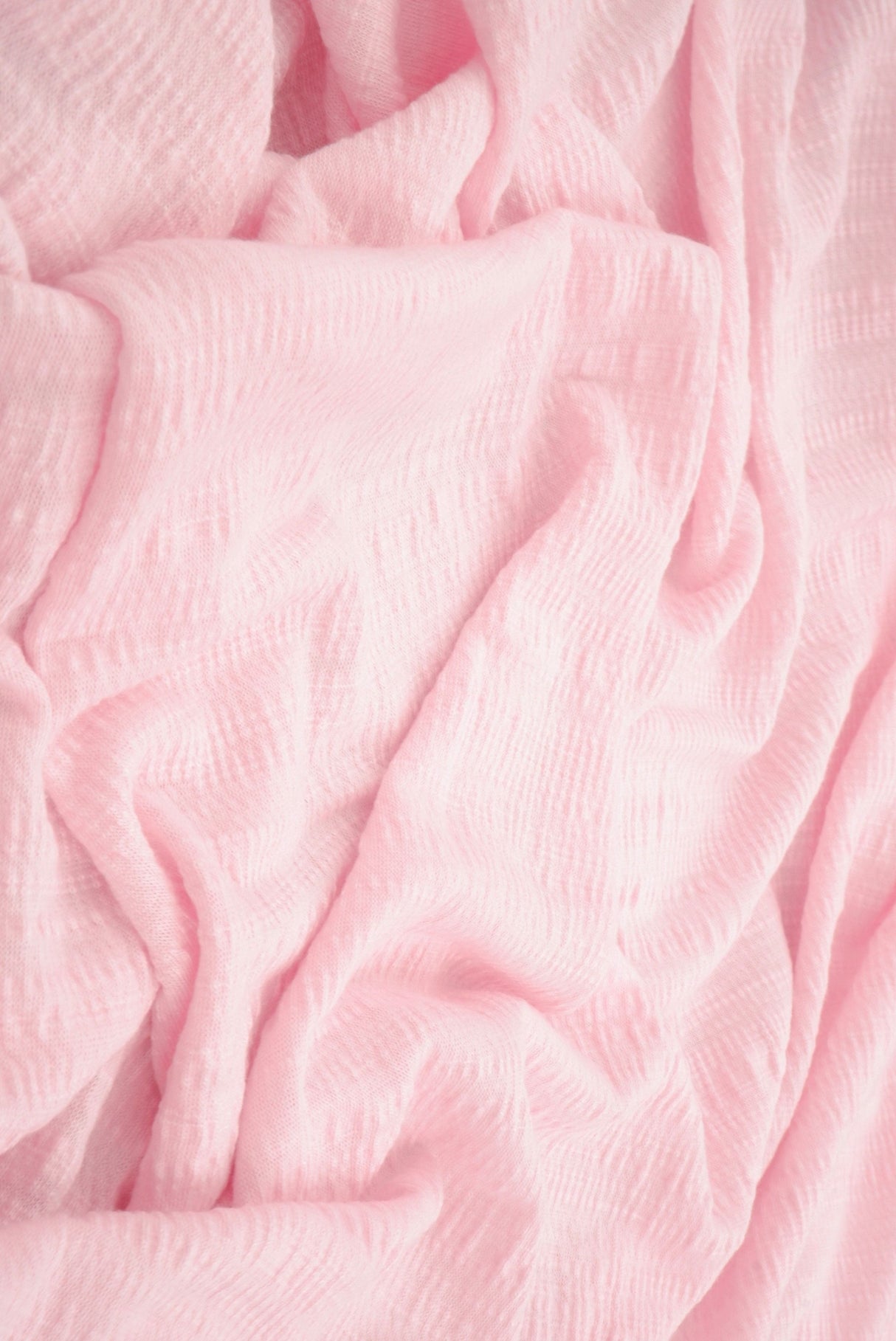Gauze Knit Solid Fabric