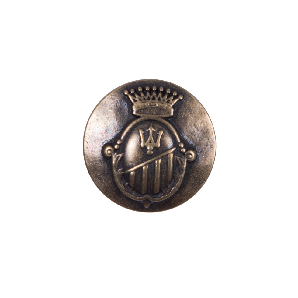 Italian Copper Zamac Button - 32L/20mm