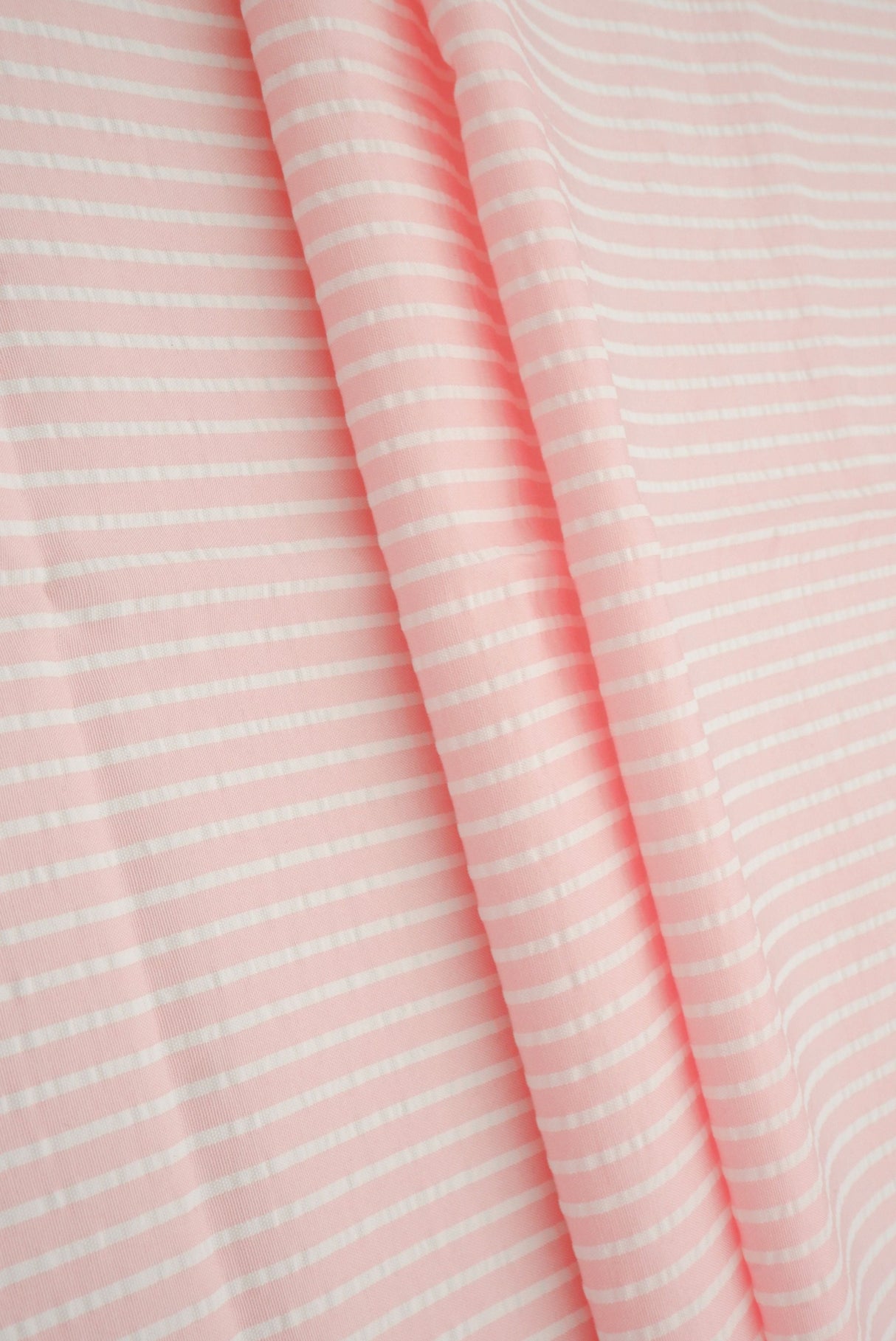 Seersucker Stripe Woven Fabric