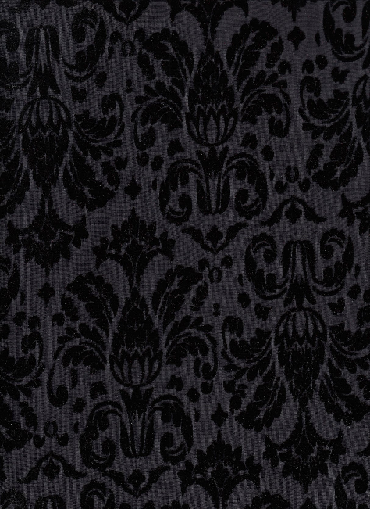 Velvet Damask Knit Fabric
