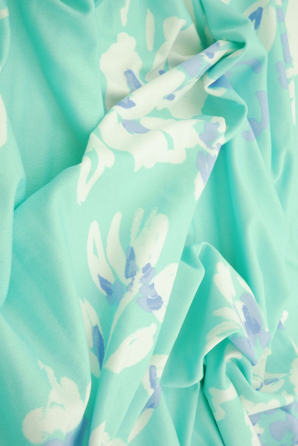 Floral DTY Knit Fabric