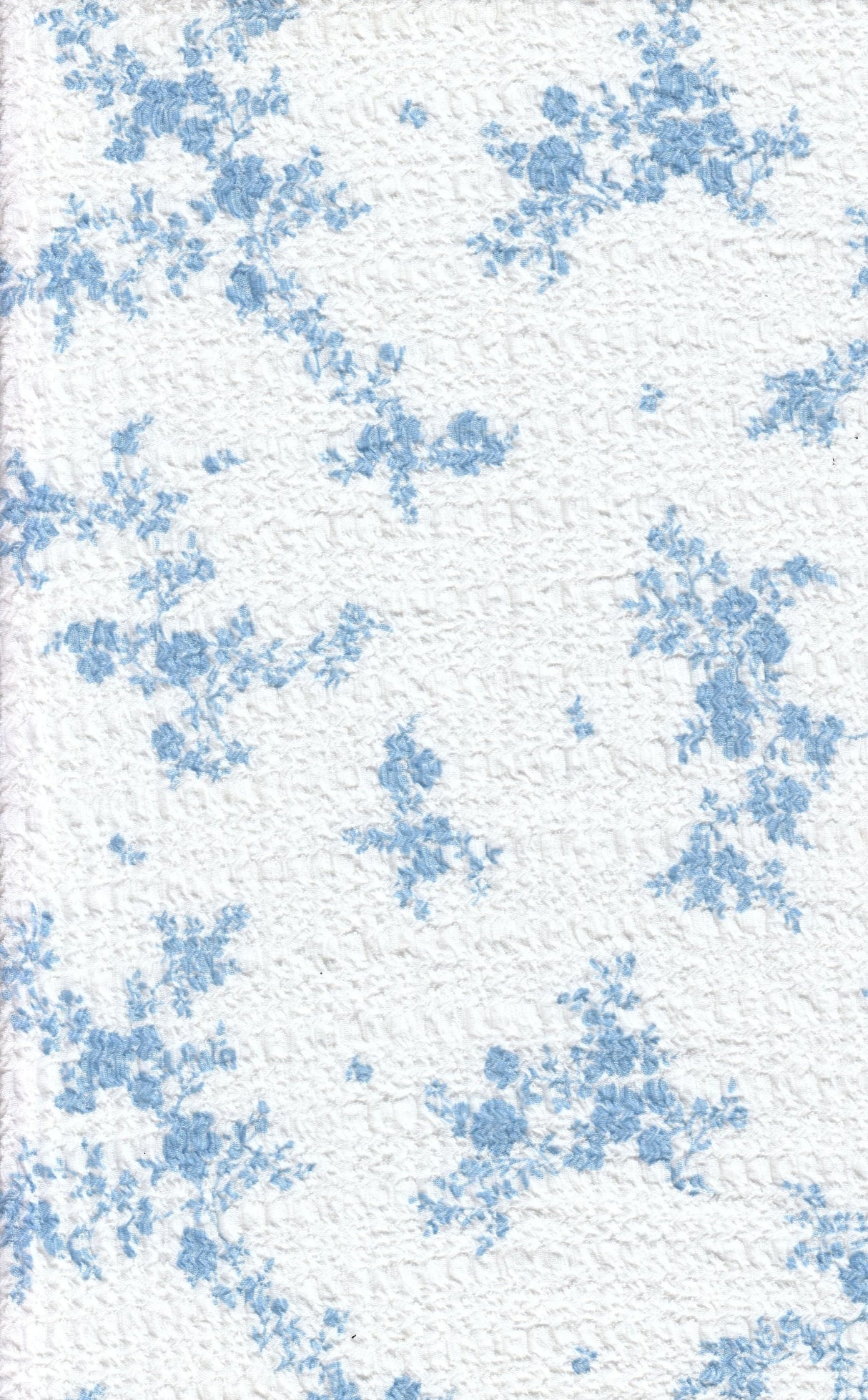 Printed Knit Ditsy Woven Fabric