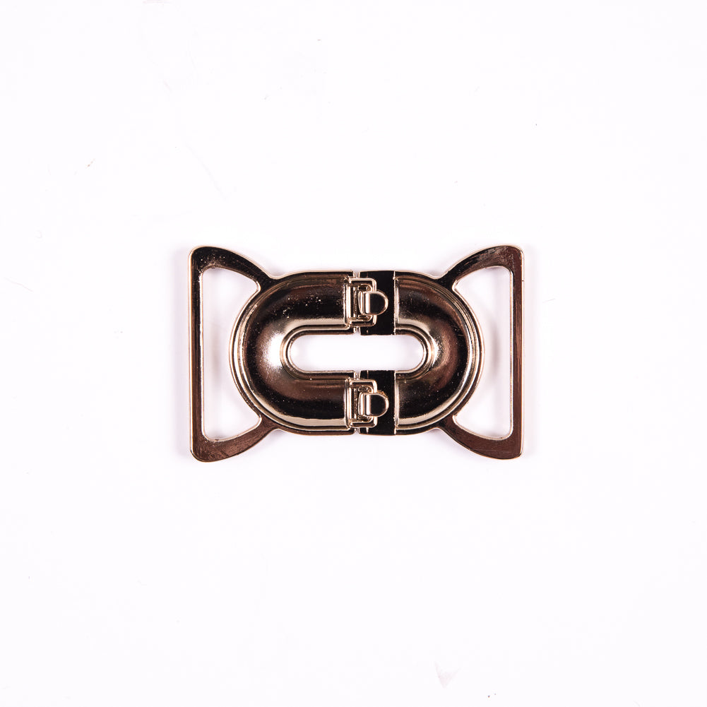 Italian Gold Metal Buckle - 1" X 2"