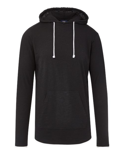 MV Sport Unisex Miles Slub Hooded Long Sleeve T-Shirt