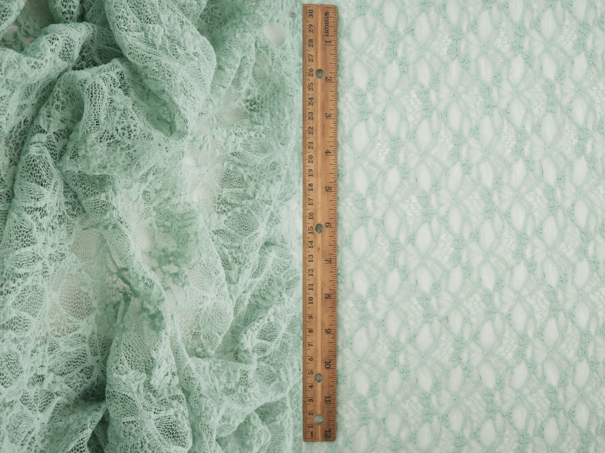 Bubble Ditsy Flower Lace Fabric