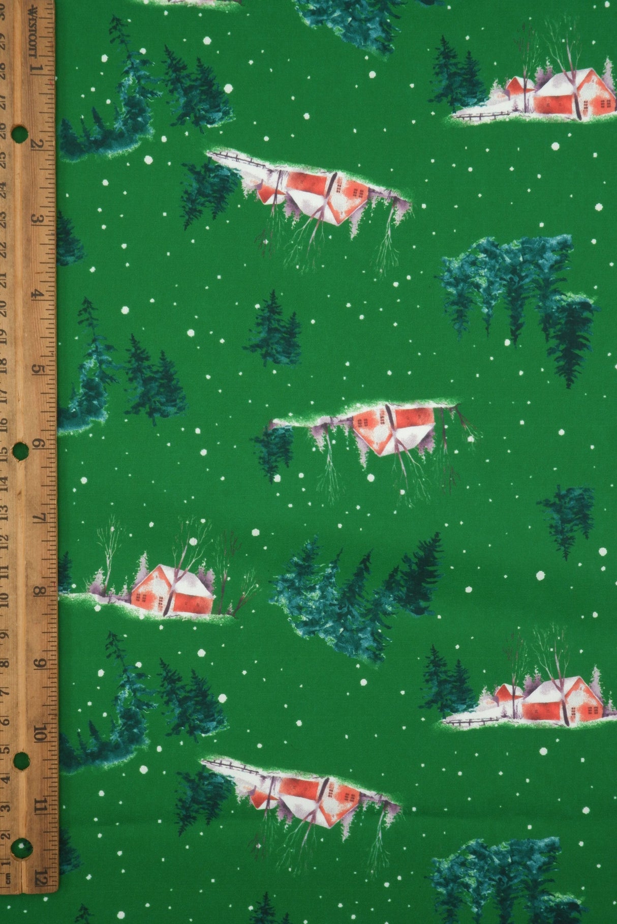 Christmas Digital Woven Print Fabric