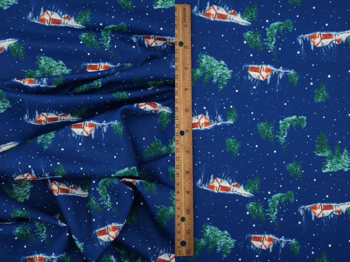 Christmas Digital Woven Print Fabric