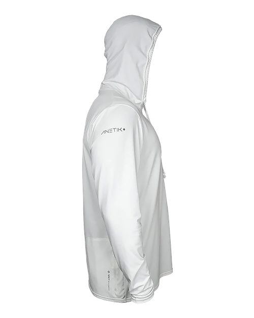 ANETIK Men's Low Pro Tech Hooded Long Sleeve T-Shirt