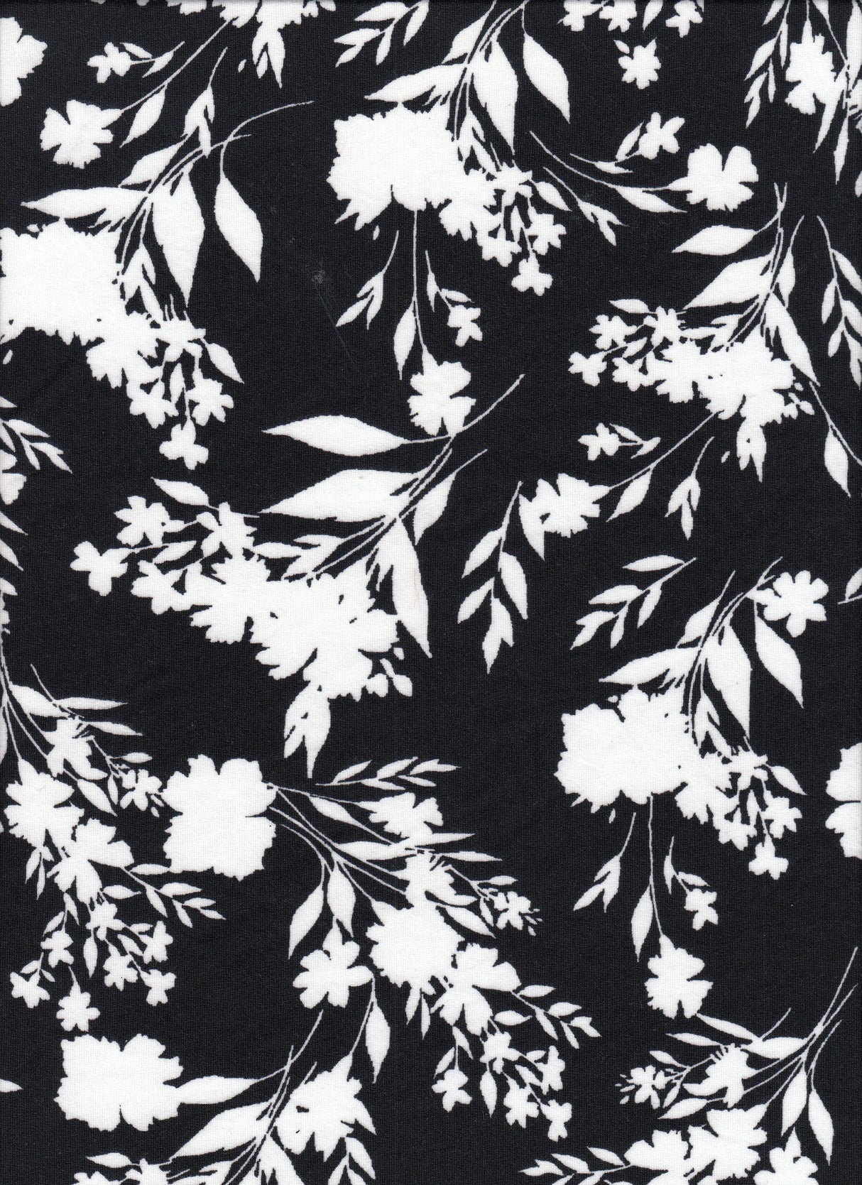 Floral DTY Knit Spandex