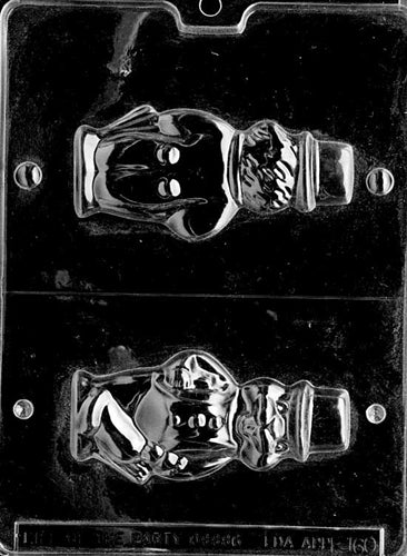 হ্যাট চকোলেট মোল্ড সহ 3D বাক টুথ বানি