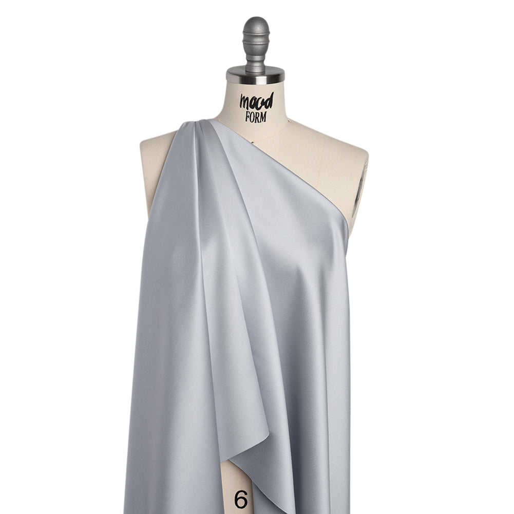 Polyester Satin - Silver Cloud - Reverie Collection