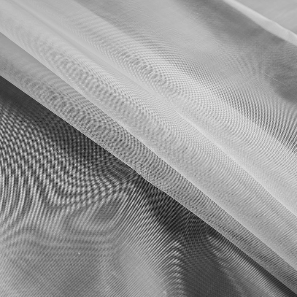 Stiff Polyester Organdy - White - Rhiannon Collection