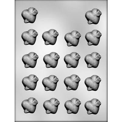 Small Heart With Arrow Chocolate Mold